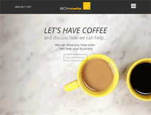 Tablet Screenshot of boxmedia.tv